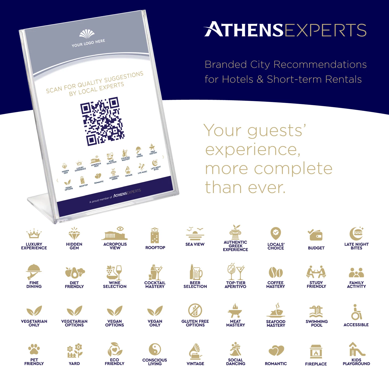 Athens Experts | Hospitality Venues Partnerships