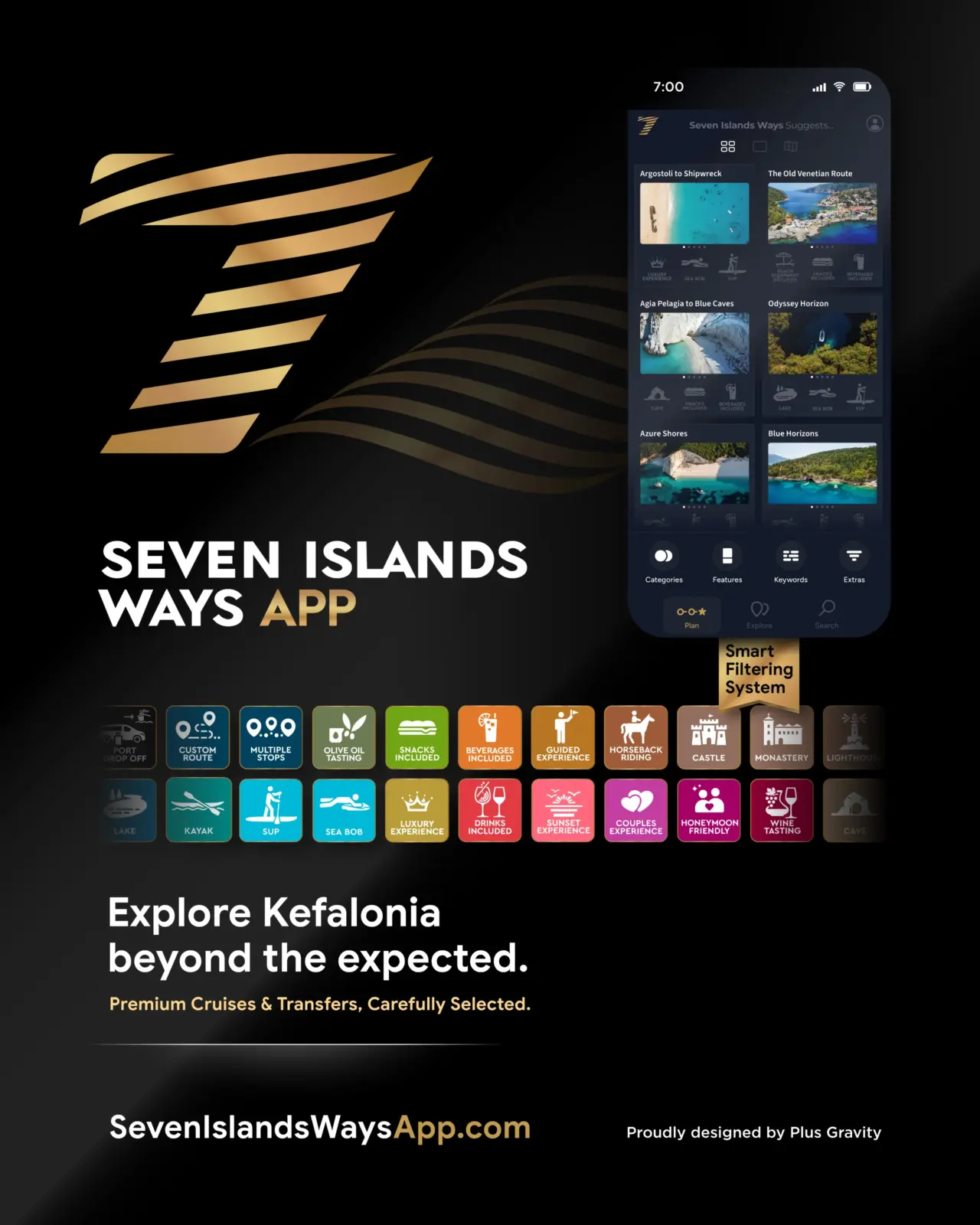 Seven Islands Ways Progressive Web App Design