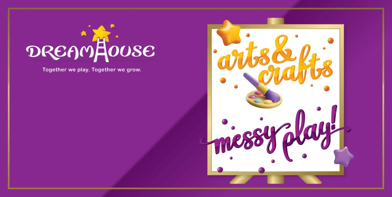 Dreamhouse Children's Arts and Crafts and Messy Play Playgrounde Branding System & Service Communication Pictogram Design