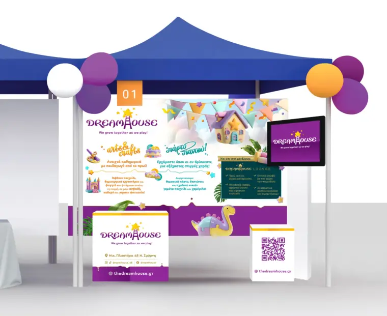 Dreamhouse KIDOT trade booth stand preview