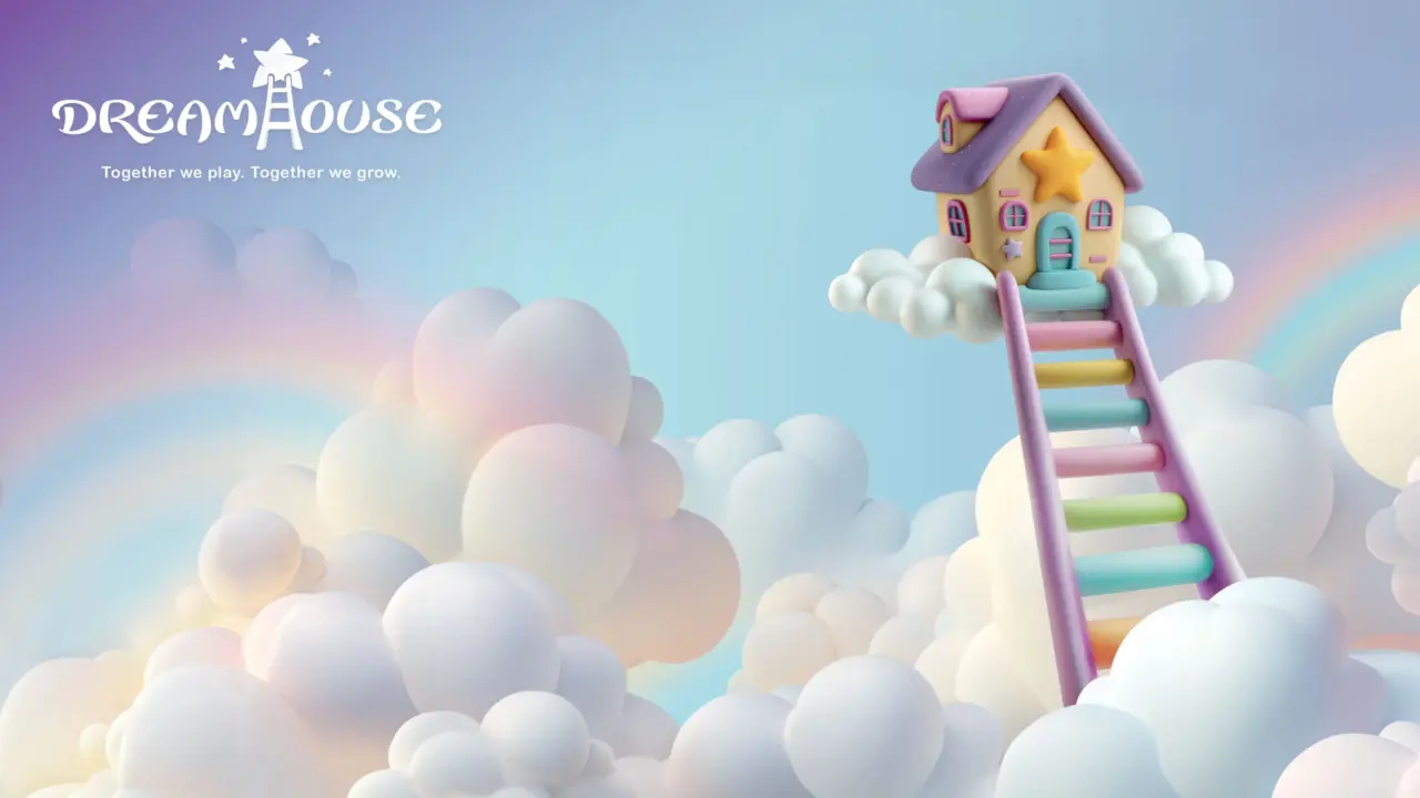 Dreamhouse main brand illustration designed by Plus Gravity