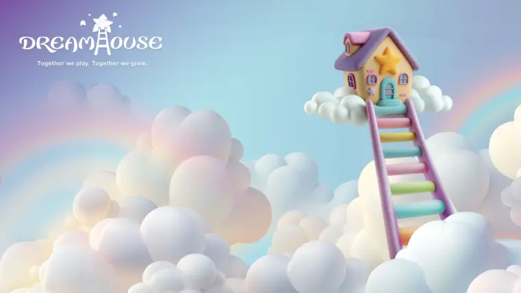 Dreamhouse main brand illustration designed by Plus Gravity