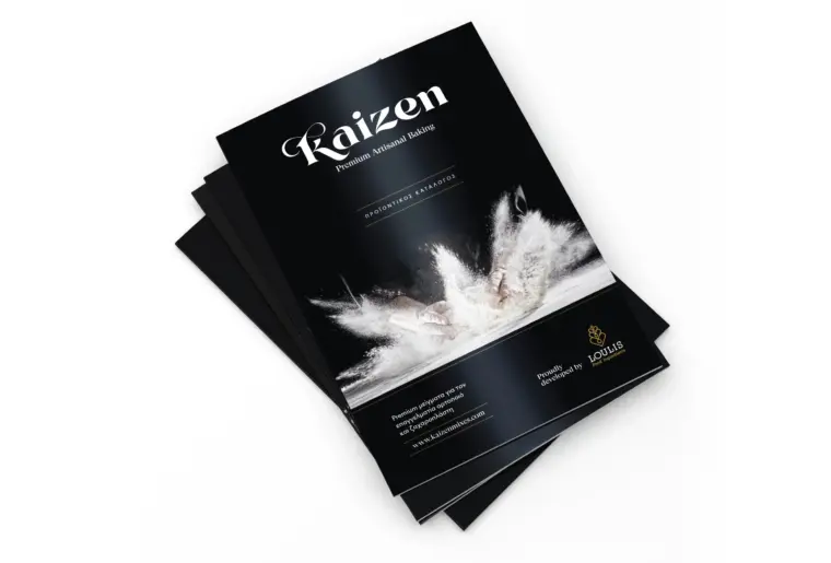 Kaizen premium artisanal baking branding design by Plus Gravity