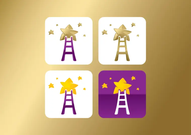 Main icons designed for Dreamhouse by Plus Gravity creative branding agency
