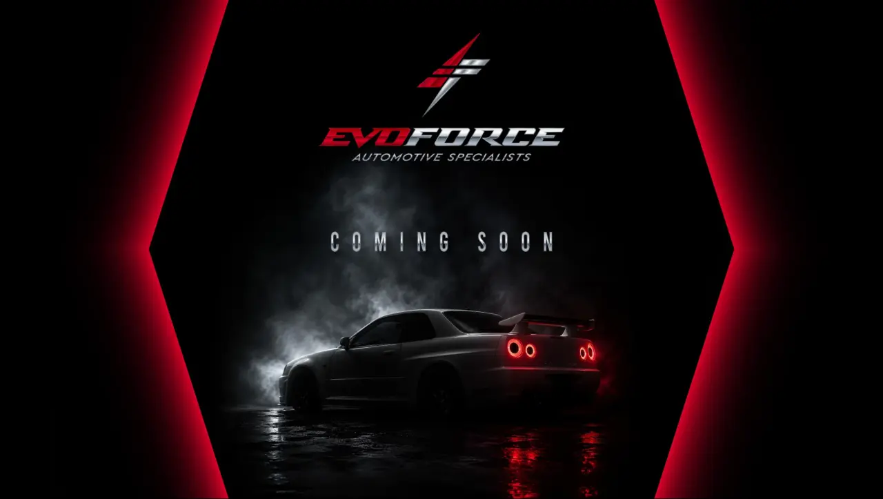 EVO FORCE website UIUX design