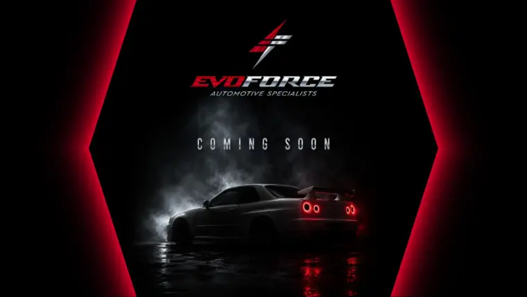 EVO FORCE website UIUX design